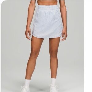 lululemon athletica Light Blue Mini Skirt